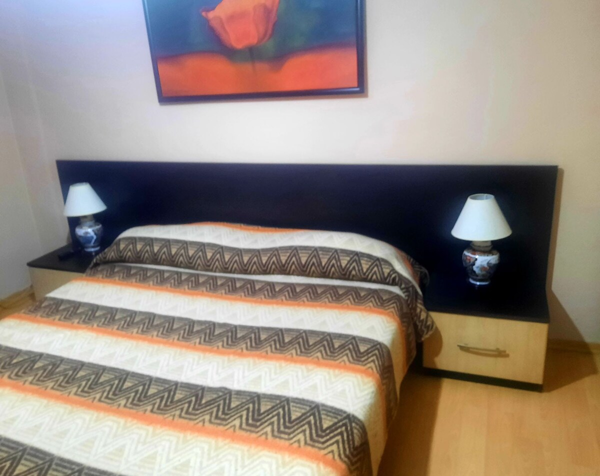 位于地拉那市中心的舒适3卧室房源