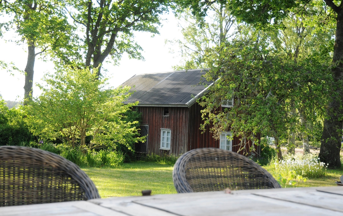 Romantiskt hus på landet