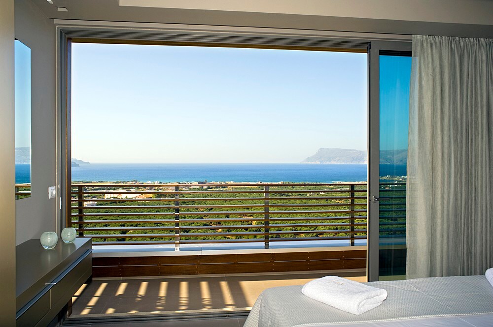 2 bedroom villa - Panoramic Ocean view near Balos