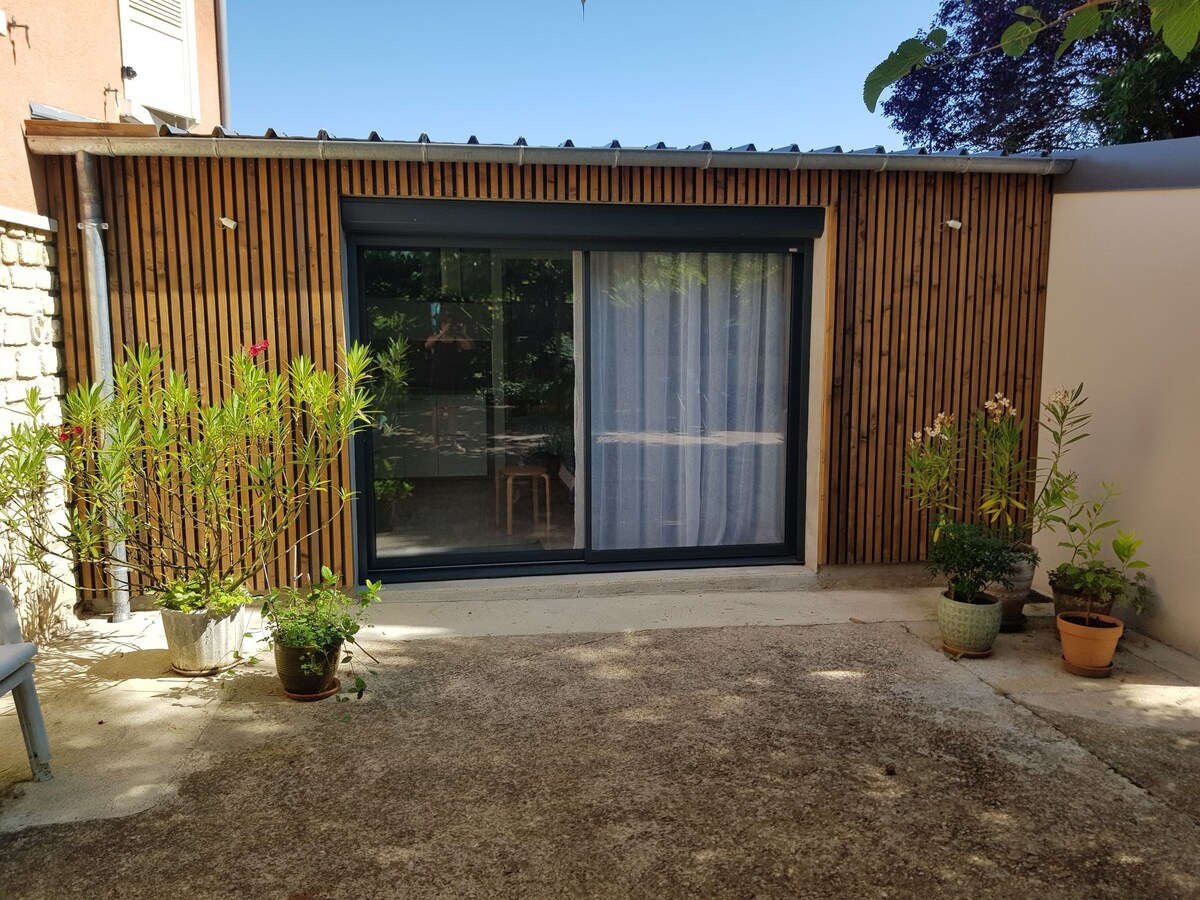 appartement charmant dans îlot de verdure