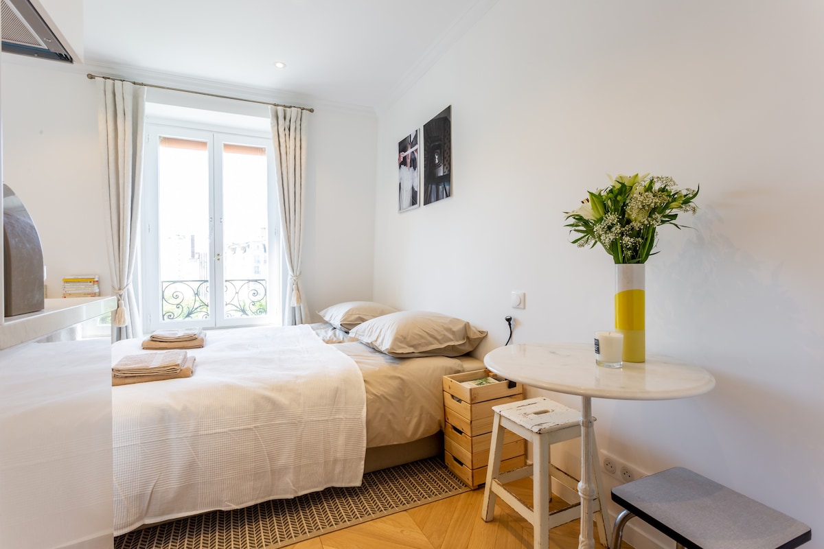 蒙帕纳斯（ Montparnasse ）景色迷人的舒适单间公寓