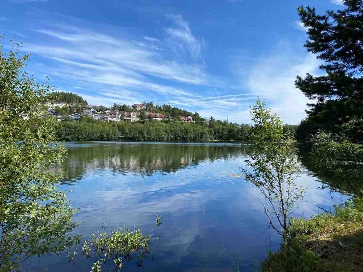 Enebolig midt imellom Trondheim og Stjørdal.