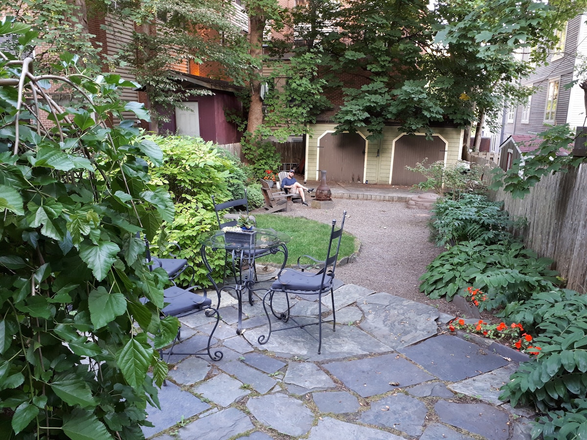 维多利亚时代的花园公寓