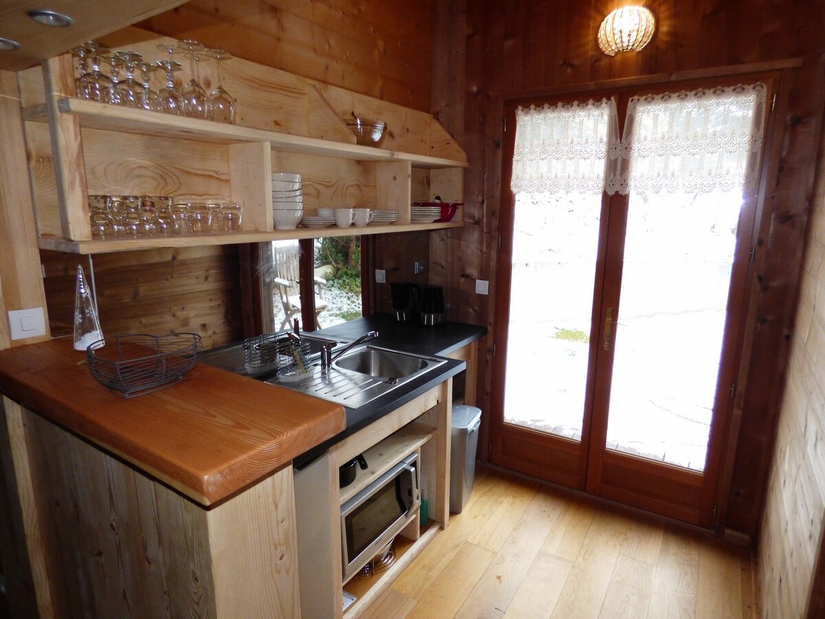 夏蒙尼谷（ Chamonix Valley ） 2人小木屋