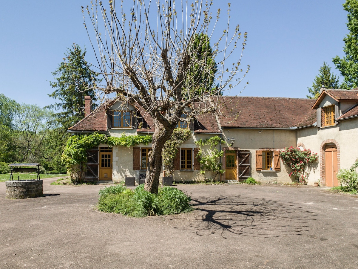 L'Île aux Hérons, ferme gîte au bord de l'eau