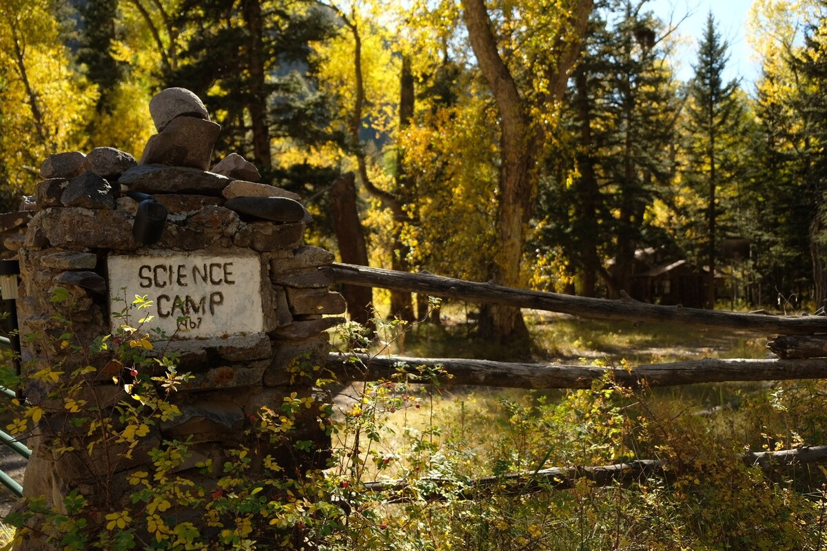 Cabin ~ River ~ Wilderness at the Old Science Camp