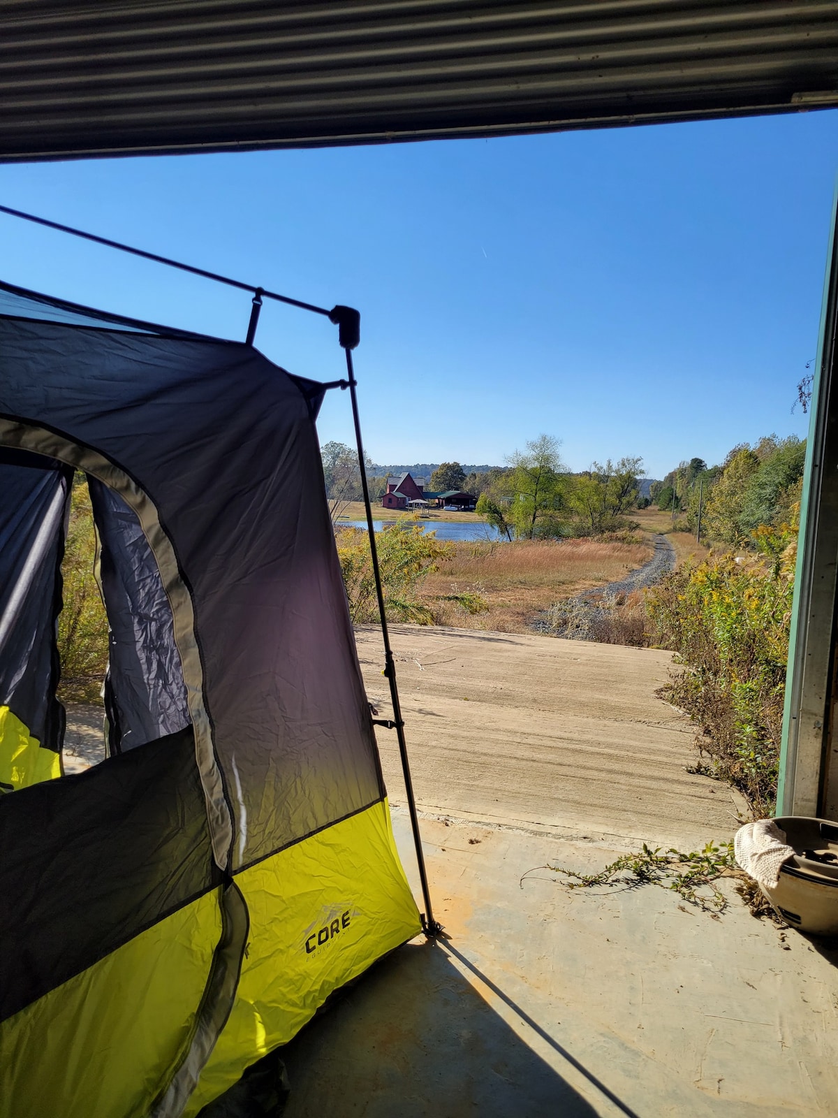 Tent Spaces in a slice of Paradise