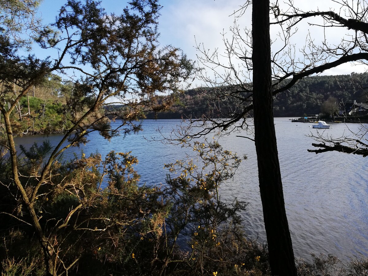 移动房屋3ch格雷丹湖（ Lac de Guerlédan ）壮丽景色