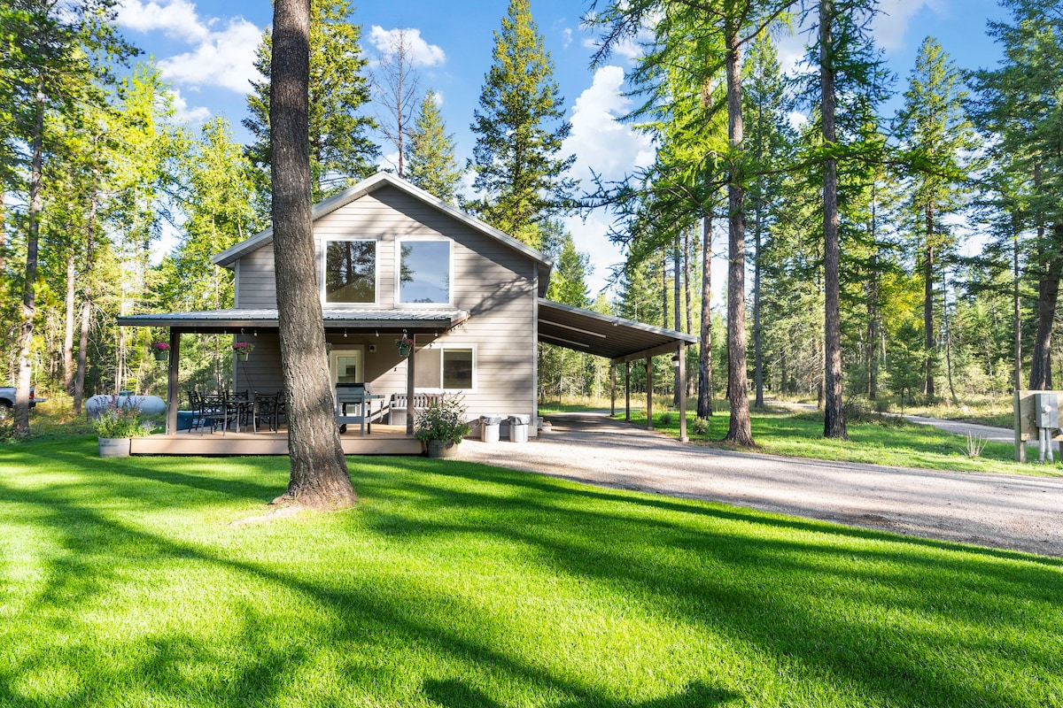 Newly built Farmhouse near Glacier Park