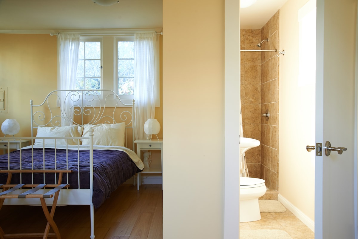 UCSF独立单间公寓独立入口和浴室