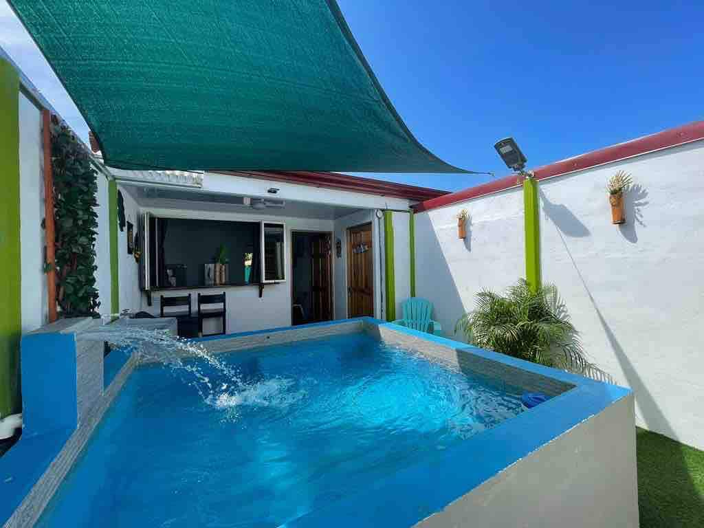 Apartamento con piscina privada