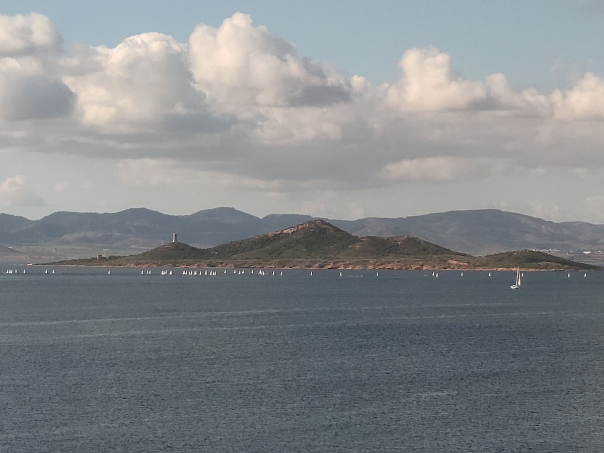 Playa Príncipe. La Manga del Mar Menor