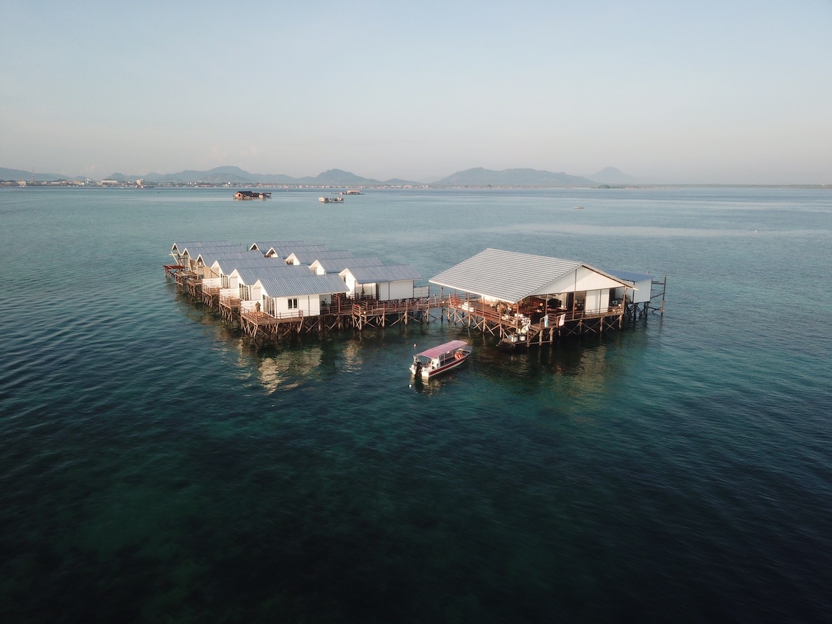 仙本那 顺顺水屋度假村 WB SHUN SHUN WATER BUNGALOWS