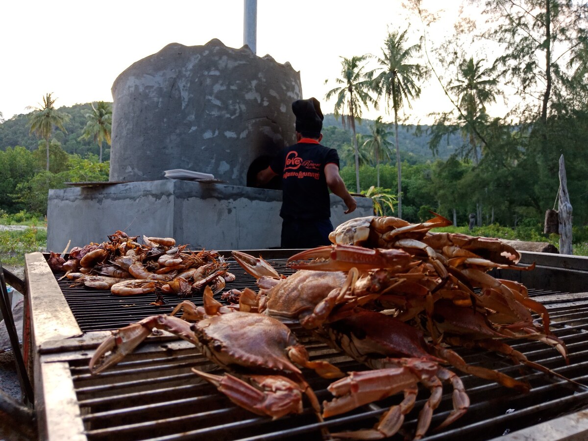 Koh Rong Love Resort家庭4人客房