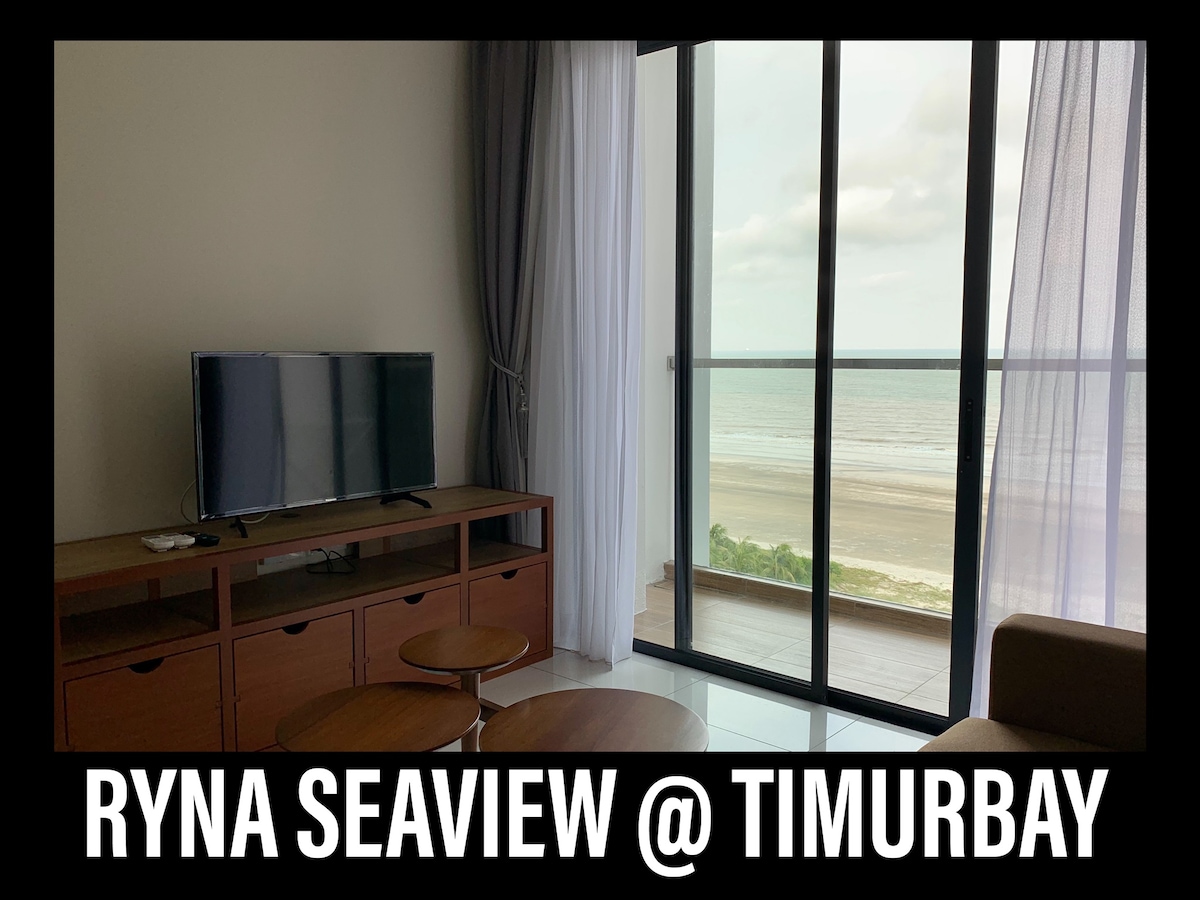 东湾海景和泳池景观@ Ryna Seaview Timur Bay