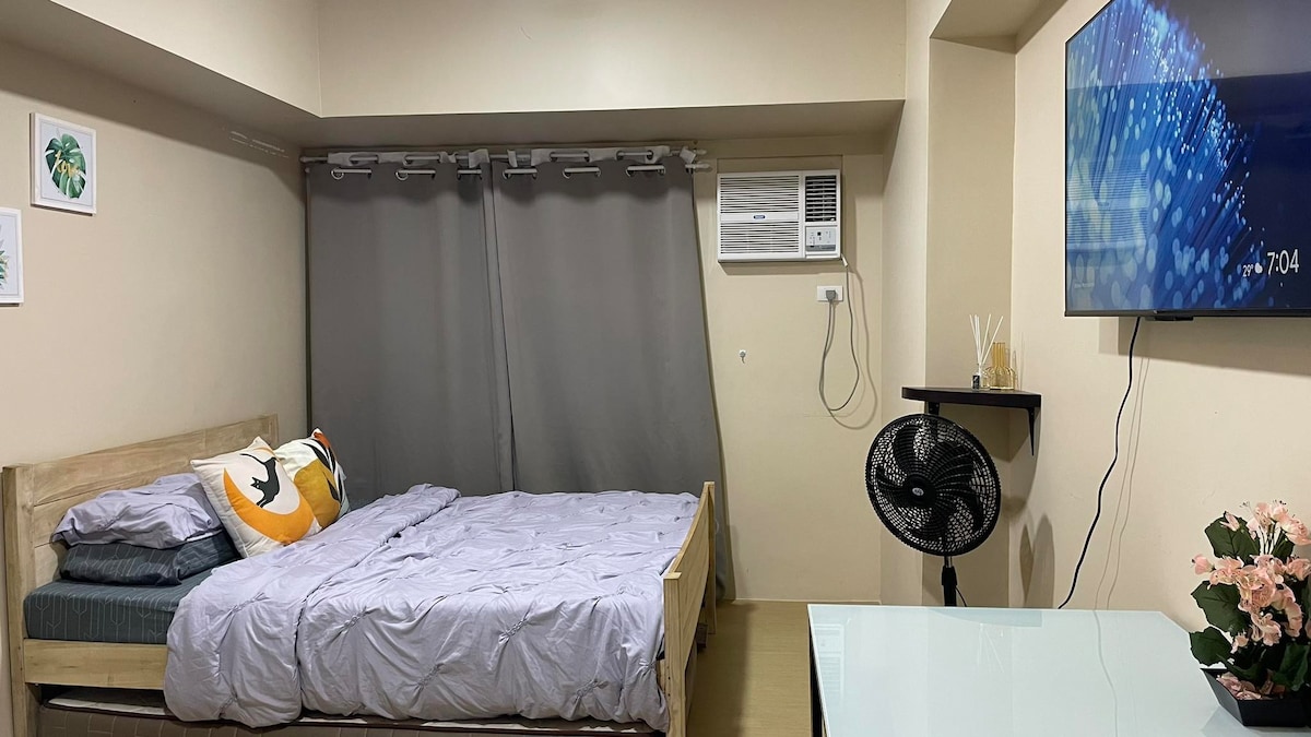 Fully furnished Avida Studio 3(wifi & netflix)