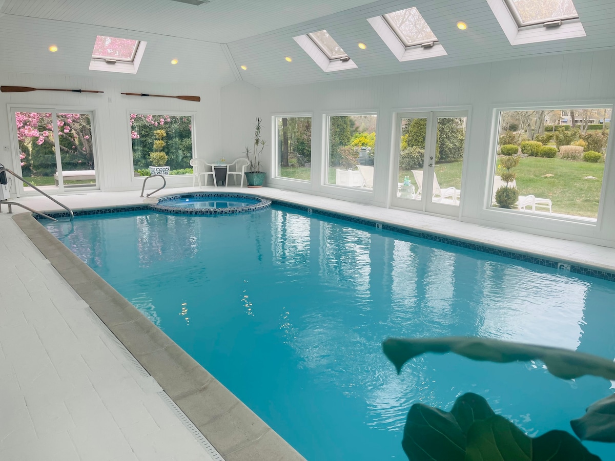 Heated Indoor Pool & Spa - Golf Course View