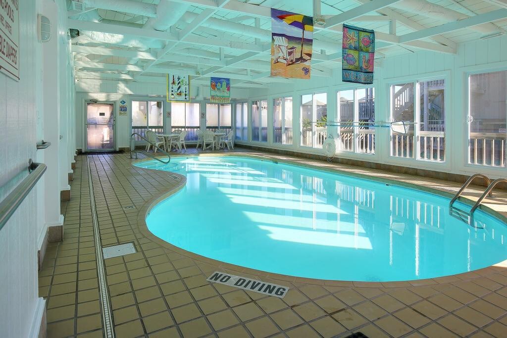 OBX 2BR Ocean Front Condo - Indoor Pool