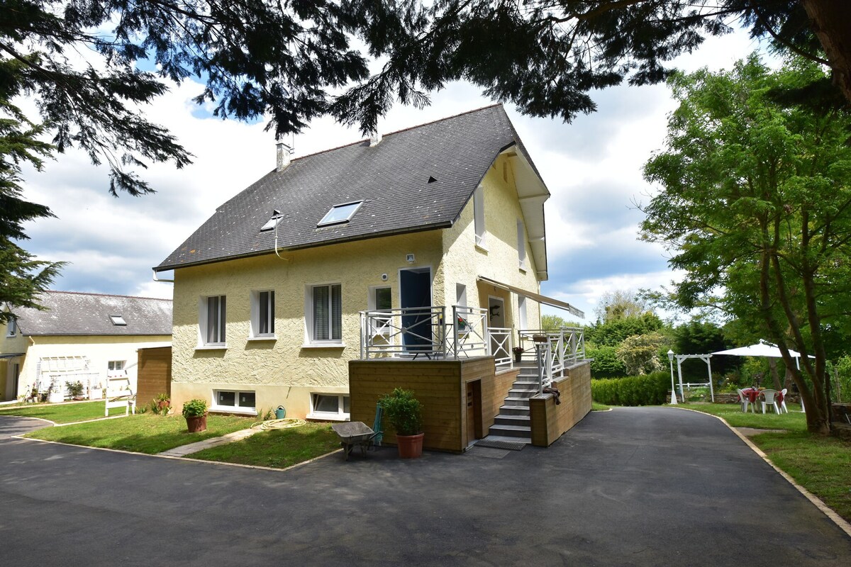 Modern house with private terrace