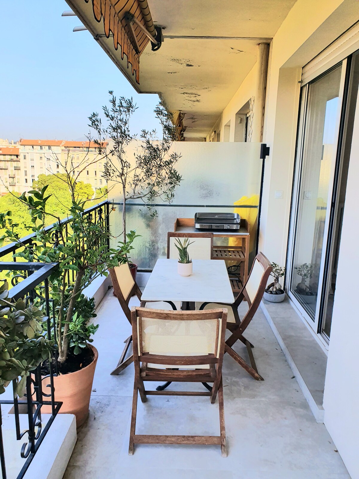 Appartement moderne Nice centre avec terrasse