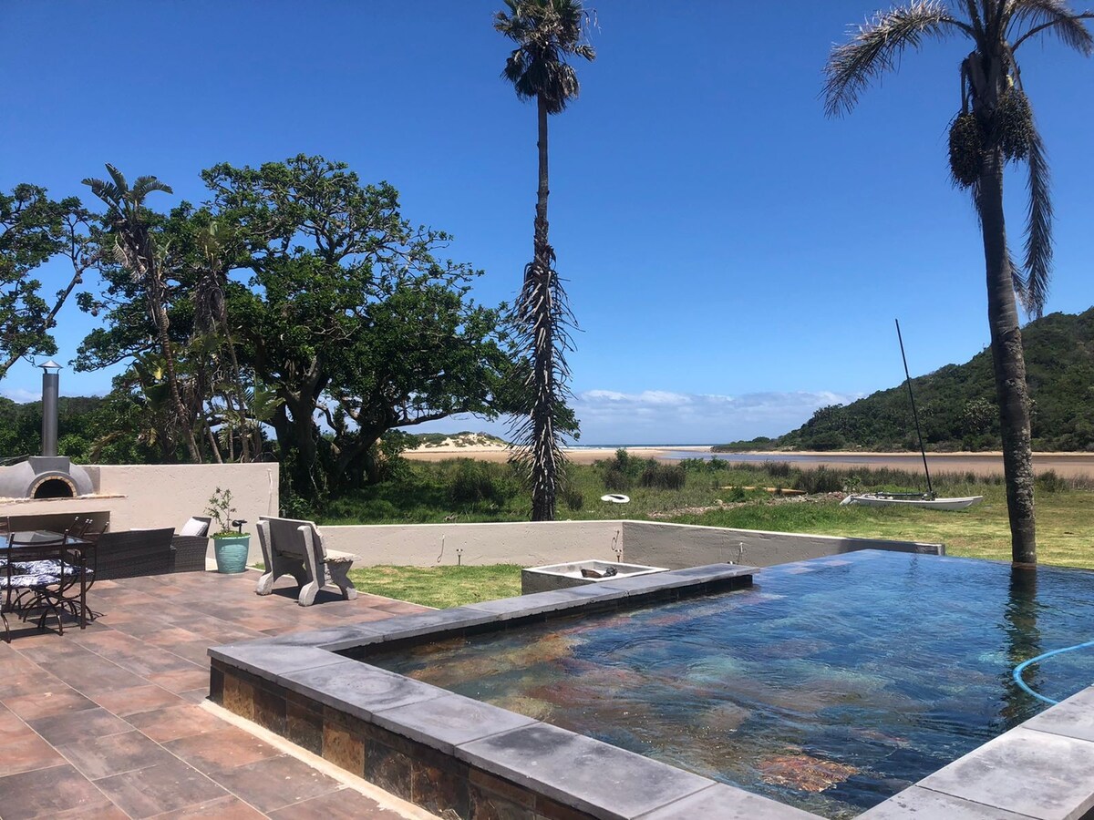 Lagoon and sea view