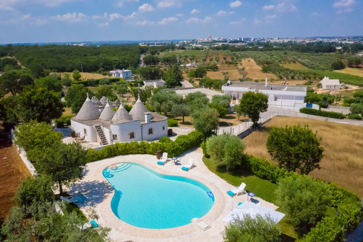 HelloApulia Trulli Albapetra with private pool