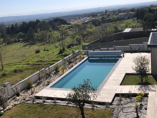 Villa moderne piscine chauffée