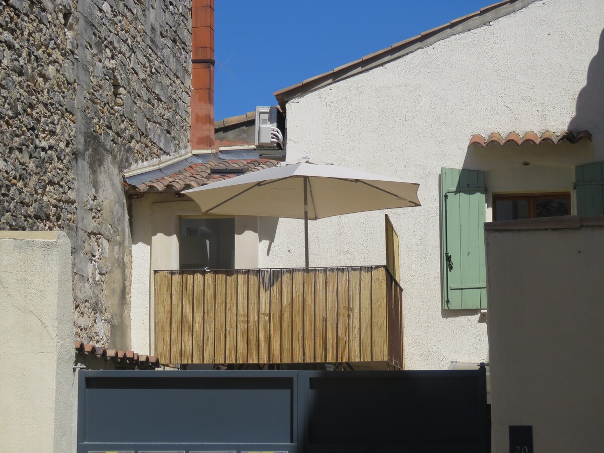 卡马尔格港（ Porte de la Camargue ）带露台的公寓