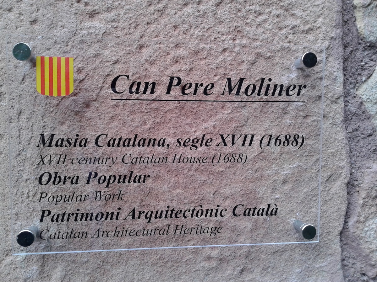 Masia Can Pere Moliner （ 5人）