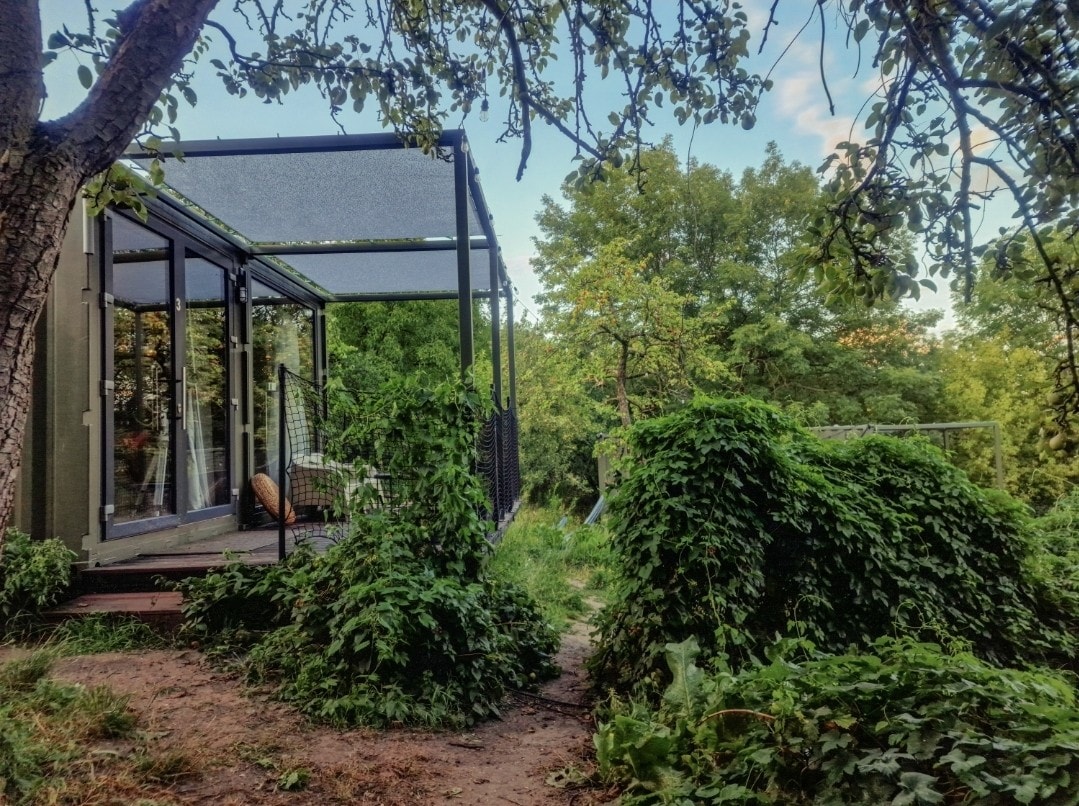 Riverfront Cabins in the garden 3