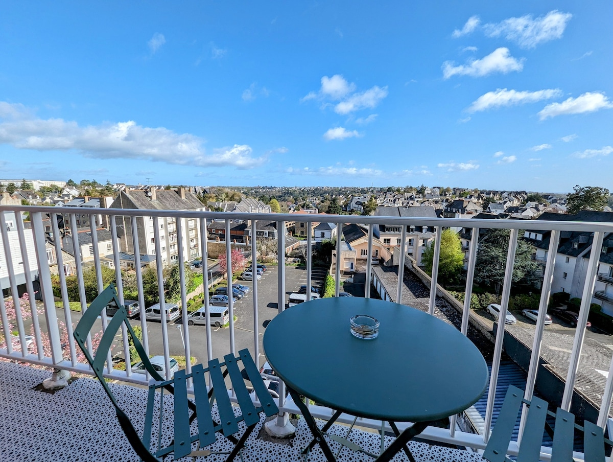 Le Grand Large - Parking - Centre Gare - Vue baie