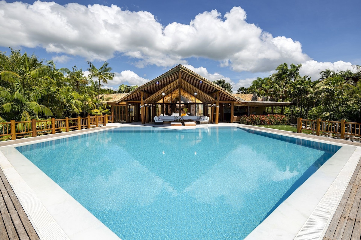 Bah032 - Trancoso带泳池的漂亮别墅
