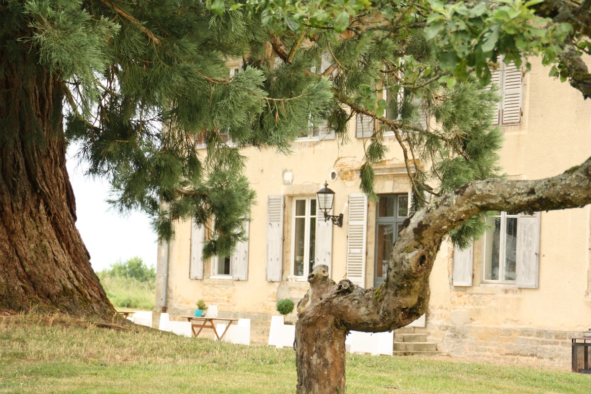 B&B with lovely garden and views