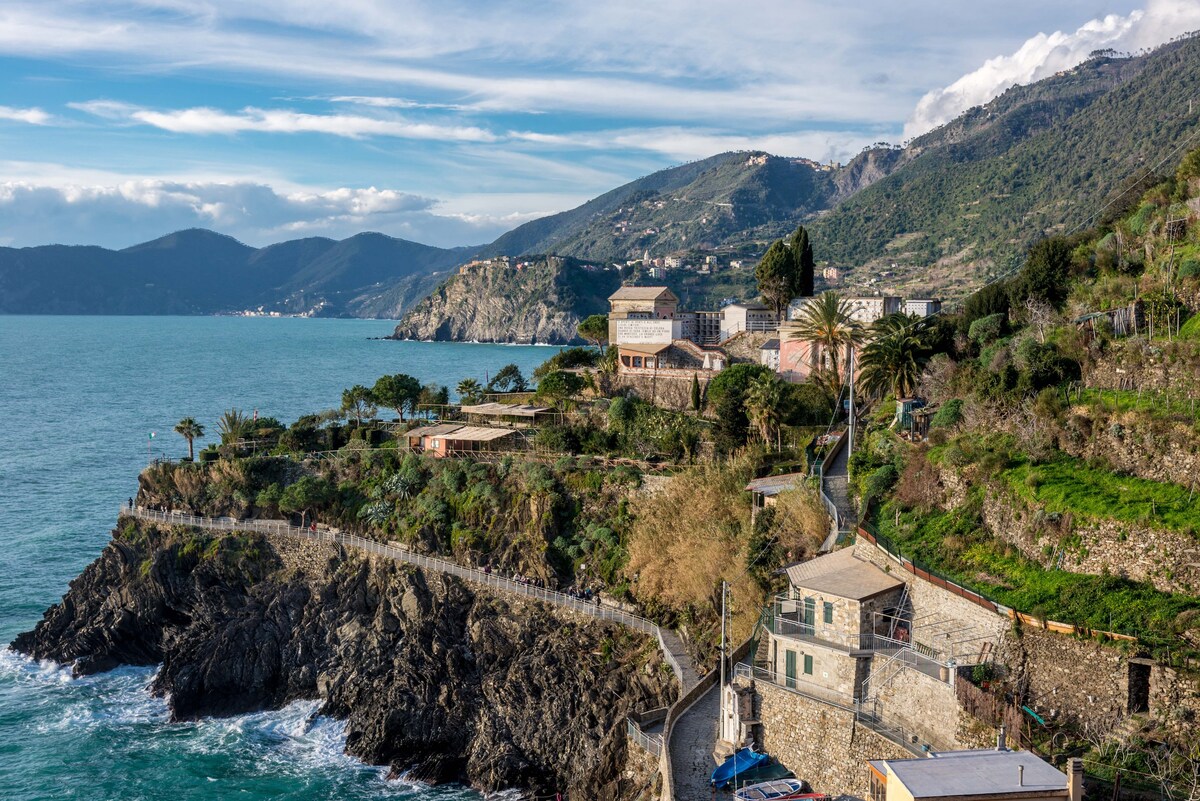 马纳罗拉（ Manarola ）美丽的海景公寓