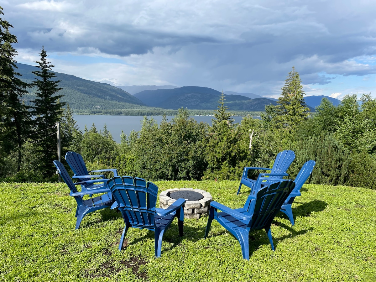 蓝天套房（ Blue Sky Suite ） - Shuswap湖景，休息和放松
