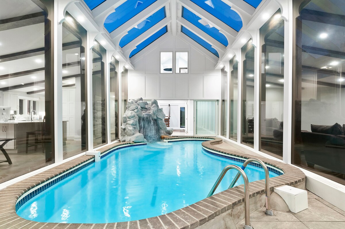 带室内泳池热水浴缸开放式健身房5k +旧金山