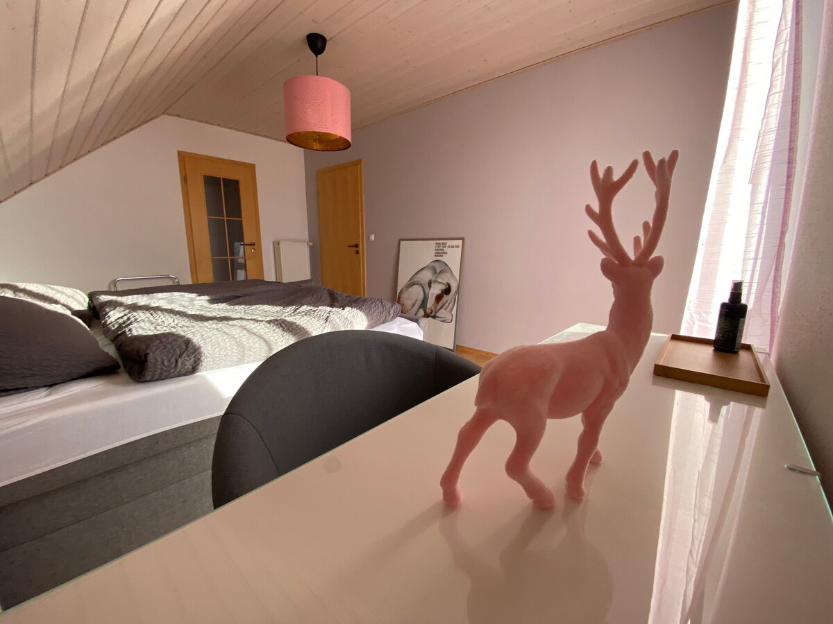 粉红色的鹿-像在家一样生活