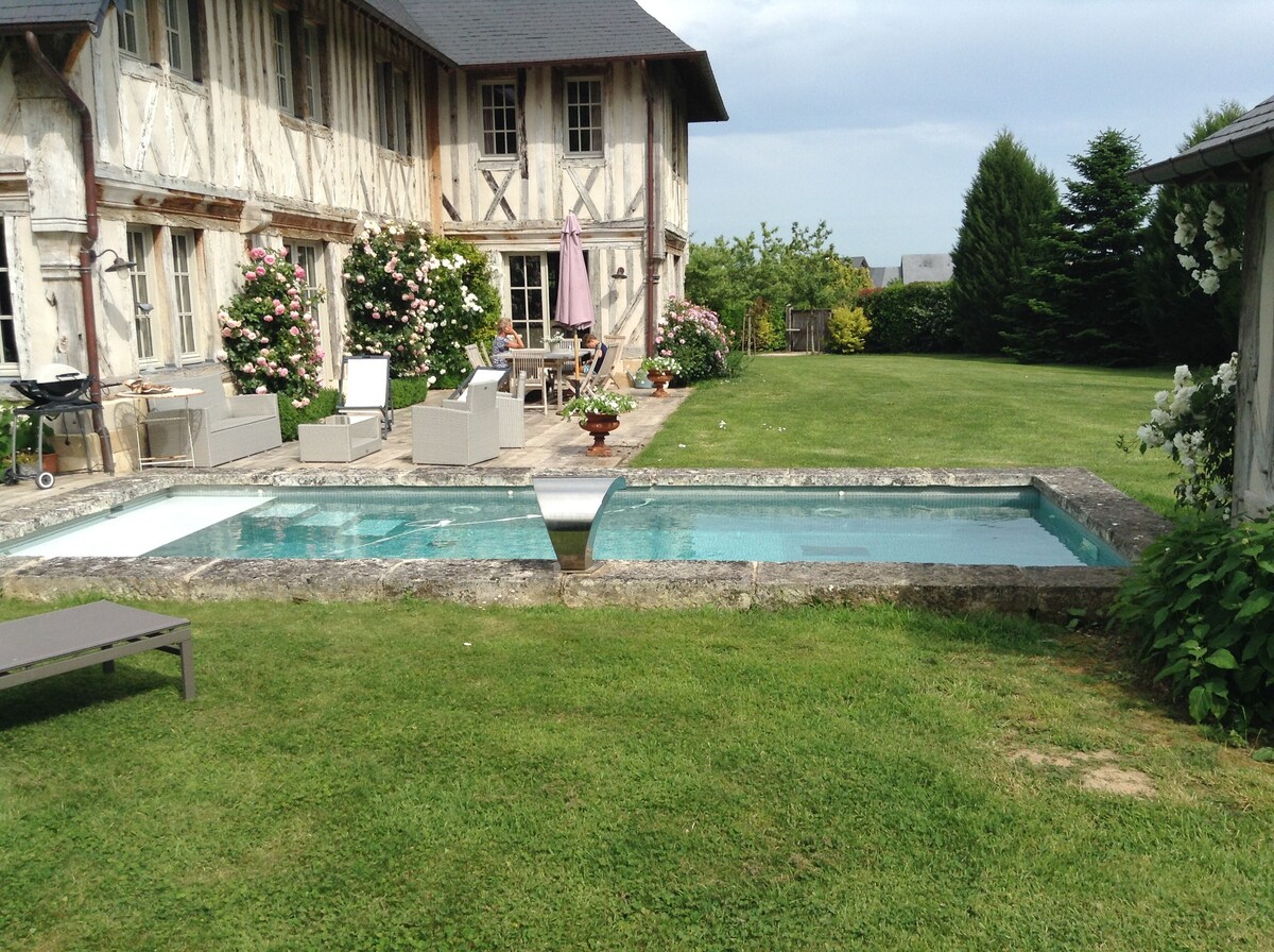 Manoir de charme au calme à 2 km de Deauville