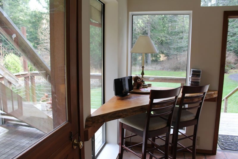 The Cabin of Two Bears on San Juan Island