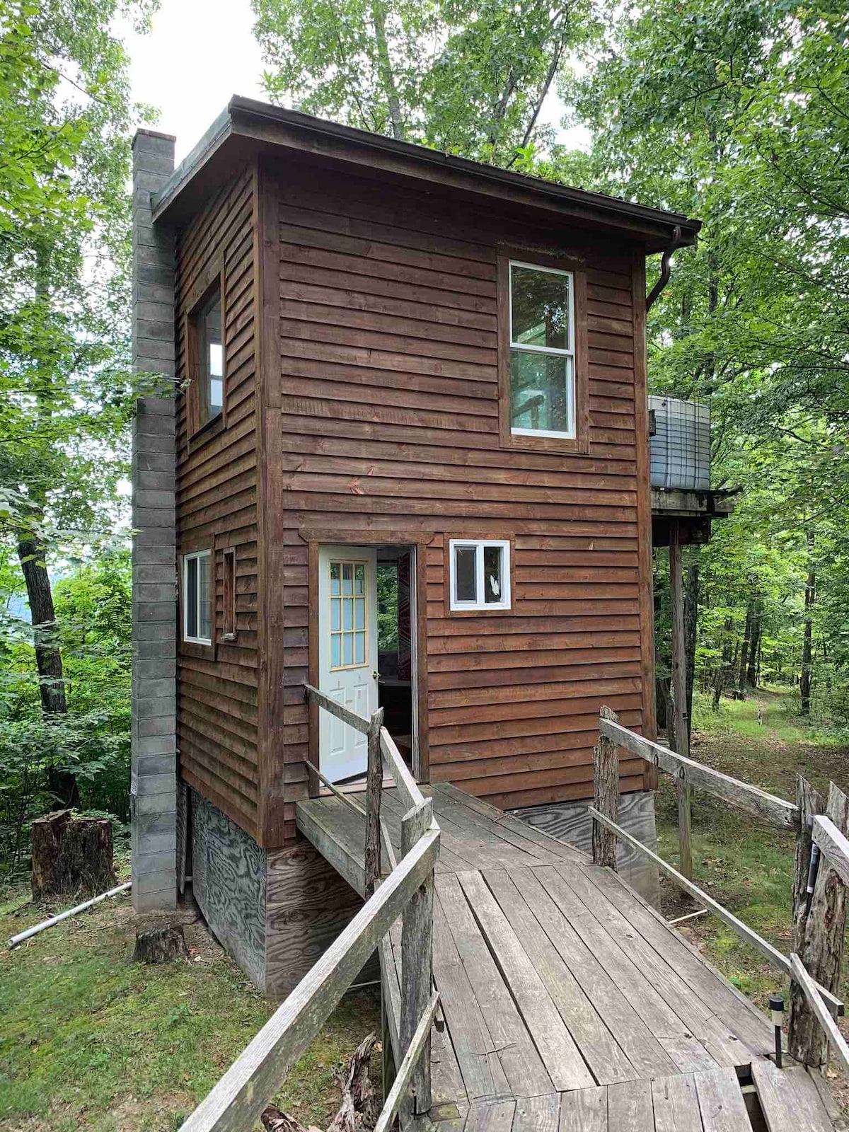 Epic Off Grid Mountain Top Cabin