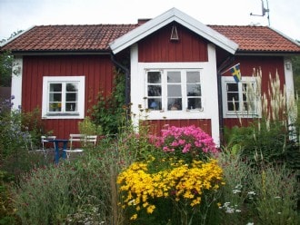 小木屋（ Nättrabyån ）附近的小木屋