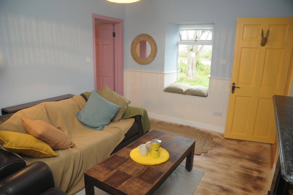 Cosy and colourful cottage in Loophead, Clare