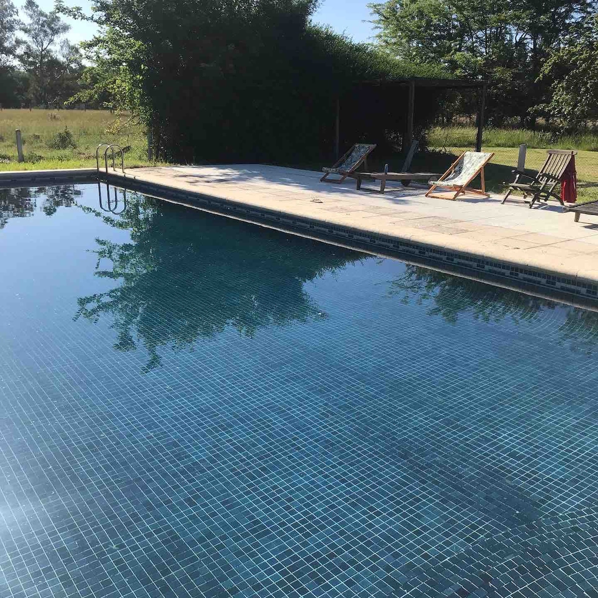 Casa de campo con piscina