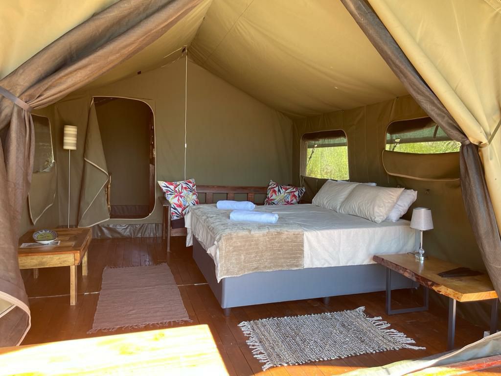 Glamping Tent at The Barnard's Barnyard