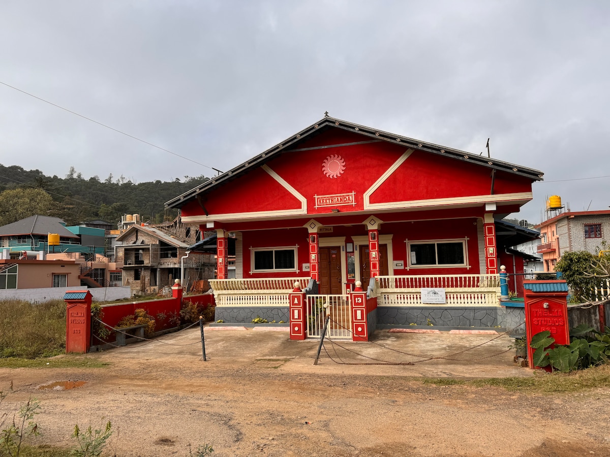 Hideaway homestay with kitchenette and view.