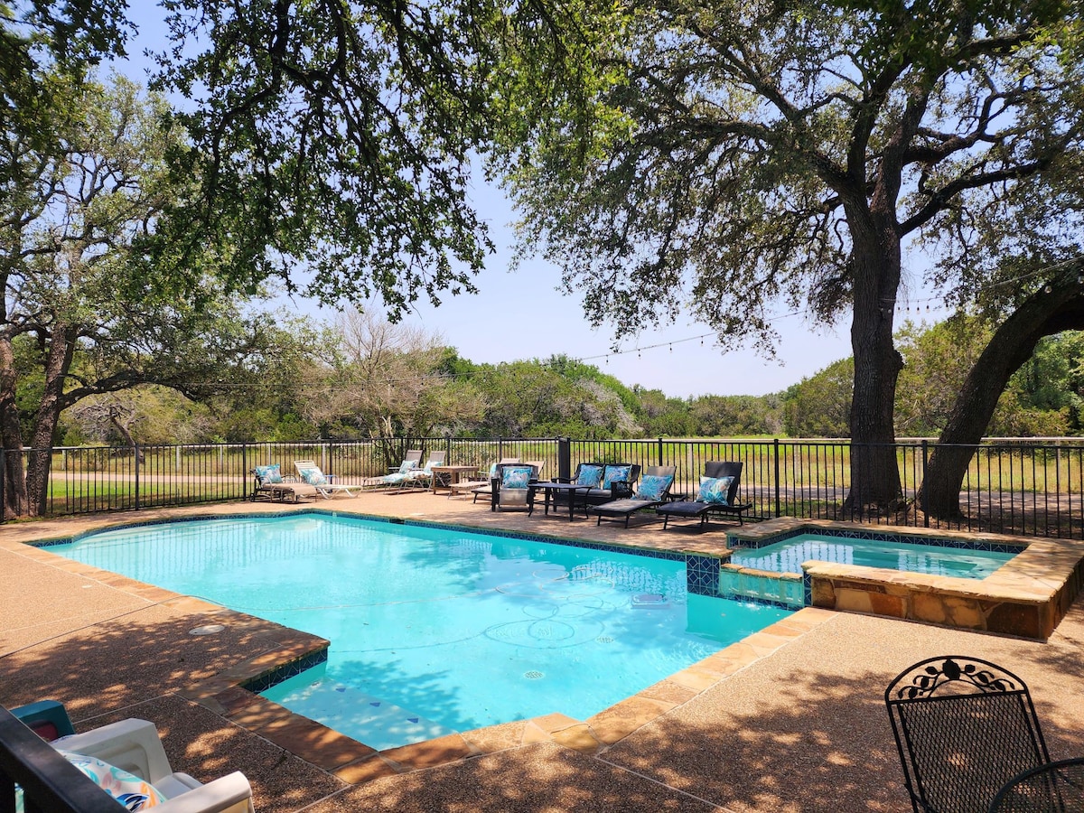 The C5 Ranch Main House River & Pool