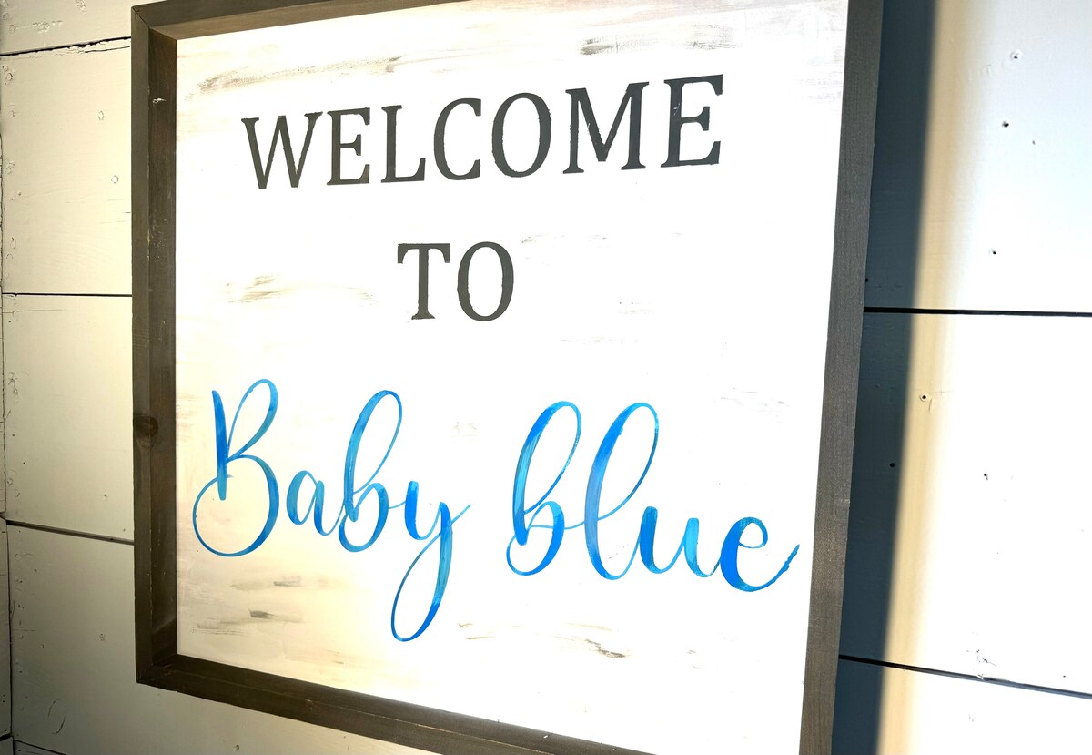 BABY BLUE - Lubbock LOVES you!  TTU FAV!