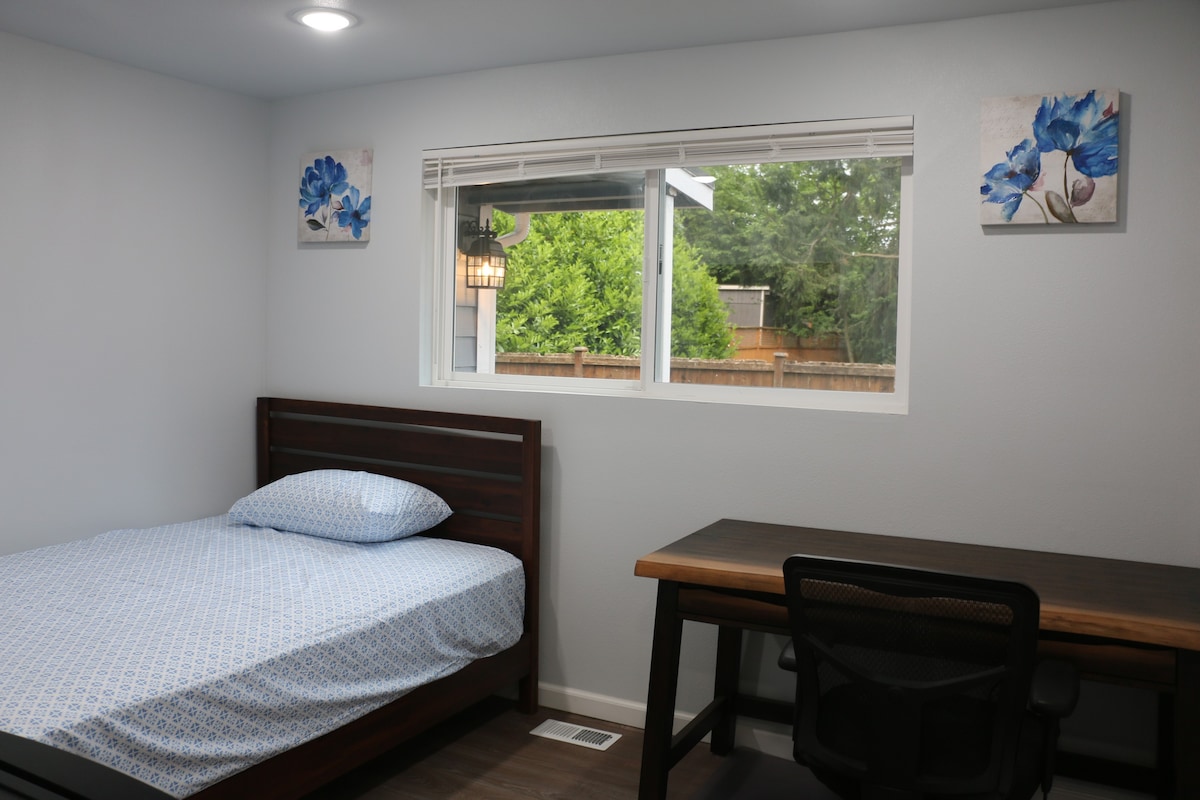 海岸线客房3-豪华改造-干净的卧室