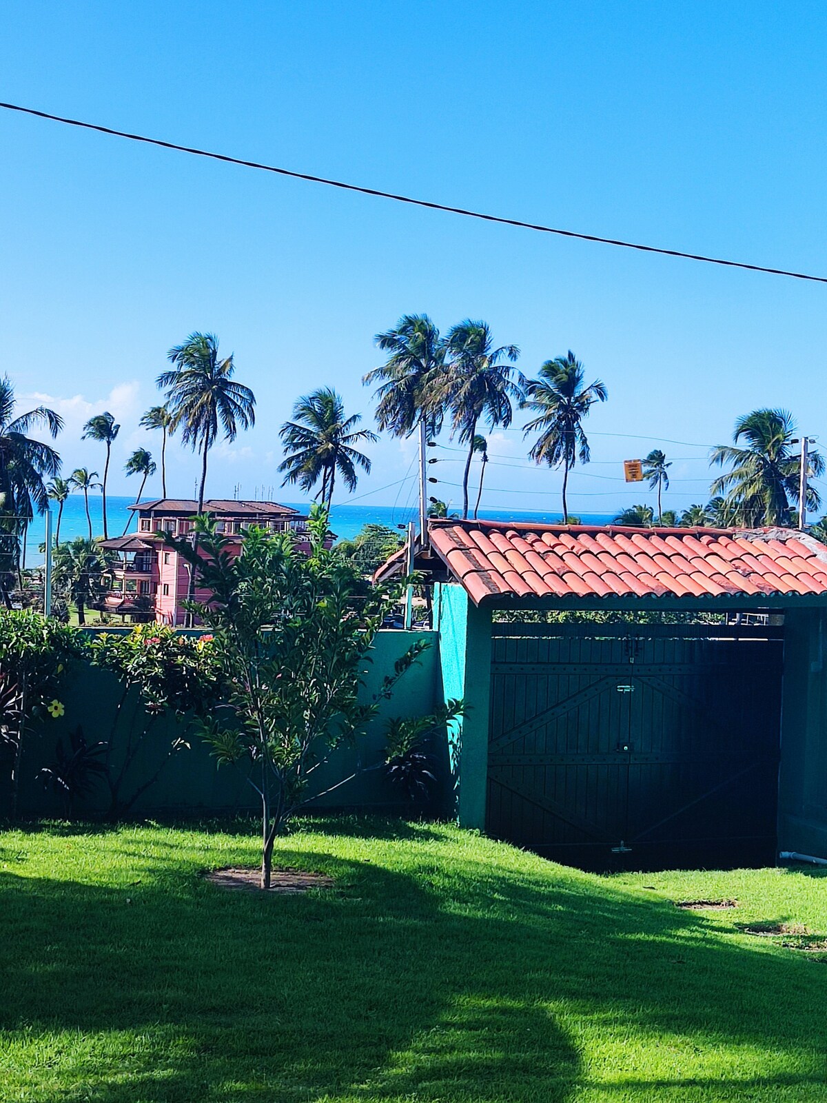 海边的古巴家庭旅馆