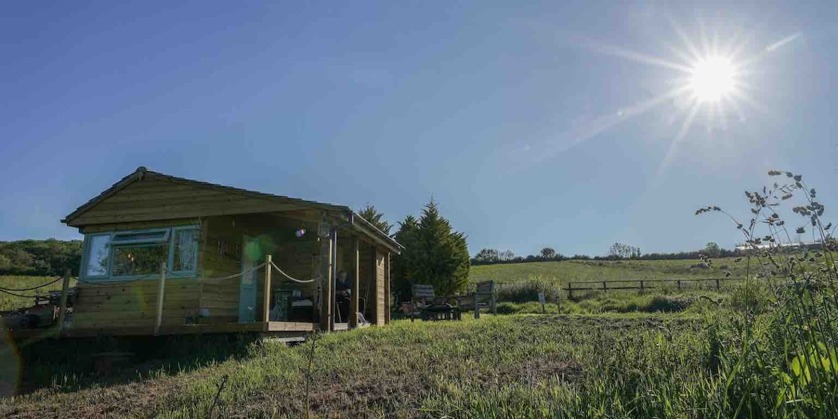 Idyllic Secluded Pondside Cabin-Devon Countryside